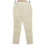 ブロンドール Blondoll 撥水 ダウン 切替パンツ イージー キルティング L 白 ホワイト211818357 /GV レディース