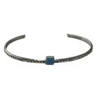 Lambert Taheroi камень бирюзовый браслет браслет квадратное cut штамп Work sterling печать серебряный 