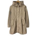 ショッピングmoncler モンクレール MONCLER TARAWA フーディ ナイロン ロングコート スプリングコート ロゴ E10934912405 54543 0 ベージュ