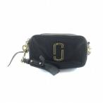 ショッピングmarc マークジェイコブス MARC JACOBS ショルダーバッグ 斜めがけ レザー ロゴ ゴールド金具 黒 ブラック M0014591 001