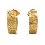  Christian Dior Christian Dior серьги Toro  брезент -p Logo Gold цвет /AE #GY47 женский 