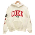  H &amp; M H&amp;M Coca * Cola Coca-Cola COKE Parker f- глубокий ru over XS Logo принт белый белый /NU женский 