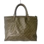 ゲラルディーニ GHERARDINI バイーラ トートバッグ ハンドバッグ 総柄 スタッズ ソフティ 茶 ブラウン系 レディース