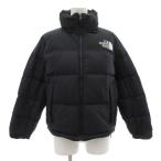 ザノースフェイス THE NORTH FACE ショートヌプシ ダウンジャケット ナイロン リップストップ S 黒 ブラック /AE レディース