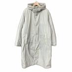 無印良品 良品計画 防風撥水ベンチコート 中綿 ナイロン コート フーディー L グレー BI007A3A メンズ