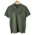 Shockly рубашка-поло с коротким рукавом принт L хаки #GY43 мужской 