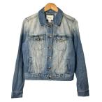 フォーエバー21 FOREVER21 Gジャン デニムジャケット ジージャン ショート丈 S 青 ブルー ■GY43 レディース