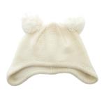  Familia Familiar для малышей pompon имеется вязаная шапка . акрил шерсть слоновая кость /AE #GY14 Kids 