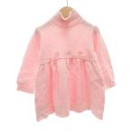  Familia Familiar вязаный свитер 80 с высоким воротником цветок розовый /AE #GY14 Kids 