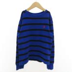 ポロ ラルフローレン POLO RALPH LAUREN ボーダーTシャツ 長袖 ロンT サーマル 男の子 140 青 ブルー 黒 ブラック /GV ■GY14 キッズ