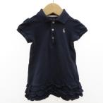  Ralph Lauren RALPH LAUREN Polo One-piece короткий рукав оборка девочка 80 темно-синий темно-синий /GV #GY14 Kids 