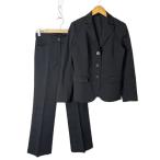 ショッピングBURBERRY バーバリー ロンドン BURBERRY LONDON セットアップ スーツ ジャケット パンツ 38 ブラック ■GY14 レディース