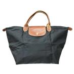 ショッピングロンシャン ロンシャン LONGCHAMP ルプリアージュ 折り畳みバッグ トートバッグ ブラック ブラウン ■GY14 レディース