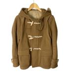 B&amp;Y United Arrows красота &amp; Youth полупальто "даффл коут" шерсть кривошип кнопка короткий M Brown #GY14