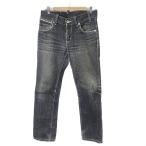 リーバイス Levi's 511 Slim デニムパンツ ジーンズ ストレート W32 ブラック ■GY06 メンズ