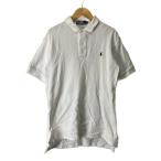 ポロ バイ ラルフローレン Polo by Ralph Lauren ポロシャツ 半袖 シャツ カットソー M ホワイト メンズ