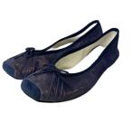  Repetto Repetto балетки Sand li on лента 35 темно-синий #GY06 женский 