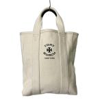 トリーバーチ TORY BURCH キャンバストートバッグ ハンドバッグ ロゴ 生成り アイボリー レディース