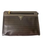  Mario Valentino Mario Valentino MARIO VALENTINO ручная сумочка клатч общий рисунок кожа Brown #GY06