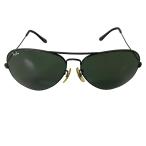  RayBan RAY BANboshu ром производства Teardrop солнцезащитные очки Vintage USA производства черный мужской 