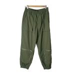  GU GU × undercover UNDERCOVER Zip брюки-джоггеры милитари брюки легкий 321-333494 M хаки 