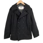 ショット SCHOTT ピーコート 長袖 ウール ブラック 黒 36 S相当 USA製 メンズ
