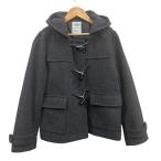  Be mingbai Beams B:MING LIFE STORE by BEAMS полупальто "даффл коут" с капюшоном . короткий серый M размер женский 