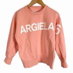  M M Schic s mezzo n Margiela MM6 Maison Margiela тренировочный футболка длинный рукав Logo розовый 8 130cm Kids 