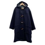  Papas Papas длинный полупальто "даффл коут" из дерева кривошип темно-синий размер M мужской 