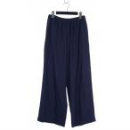 コムデギャルソンコムデギャルソン COMME des GARCONS コムコム サルエル イージー ワイドパンツ スラックス M ネイビー 紺 RA-P001