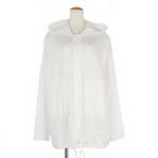 メゾンマルジェラ Maison Margiela 22SS ドローストリング フードジャケット シャツ ジャケット 40 ホワイト 白 S51DL0390 レディース