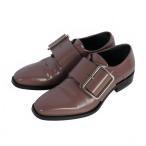  Jil Sander JIL SANDER пряжка кожа обувь Loafer 37 Brown чай женский 