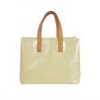 ルイヴィトン LOUIS VUITTON モノグラムヴェルニ リードPM ハンドバッグ ミニ ノワゼット ベージュ M91134 MI0036 レディース