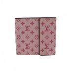 ショッピングルイヴィトン ルイヴィトン LOUIS VUITTON ポルトビエ・カルト クレディ モネ モノグラムミニ 2つ折り財布 ウォレット チェリー 赤 レッド M92241