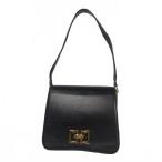 サルヴァトーレフェラガモ Salvatore Ferragamo ワンショルダーバッグ ハンドバッグ ガンチーニ 黒 ブラック レディース