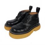 ボッテガヴェネタ BOTTEGA VENETA 23AW Bounce Ankle Boot レースアップブーツ サイズ36 ブラック 黒 レディース