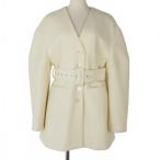 アキラナカ AKIRA NAKA 22AW Flora belted collarless