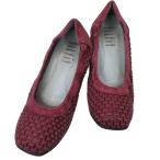 fitfit туфли-лодочки балетки стрейч сетка 22.5cm оттенок красного Brown k23271 0709 женский 
