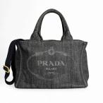プラダ PRADA カナパ デニム トートバッグ レディース