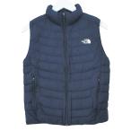 ザノースフェイス THE NORTH FACE Thunder Vest ベスト ダウン ロゴ PERTEX Quantum Mサイズ ネイビー k316215 0119 メンズ