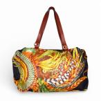 サルヴァトーレフェラガモ Salvatore Ferragamo ボタニカル柄 ボストンバッグ マルチカラー P214132  k374521 レディース