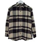  Polo bai Ralph Lauren Polo by Ralph Lauren рубашка с длинным рукавом проверка tops . карман хлопок 160 размер белый черный k3415