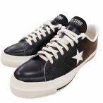 コンバース CONVERSE ONE STAR J レザー ワンスター オールスター ローカット スニーカー  MADE IN JAPAN ブラック 5 1/2 24.5cm レディー