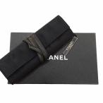 ショッピングジュエリー 未使用品 シャネル CHANEL タグ付 ニュートラベルライン ジュエリーケース アクセサリーケース ポーチ 小物入れ ジャガード 黒 ブラック 08