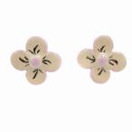 ルイヴィトン LOUIS VUITTON コリエ フルール イヤーカフ イヤリング アクセサリー 花型 ピンク /AE レディース