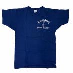 チャンピオン CHAMPION ヴィンテージ Tシャツ 70s 半袖 シングルステッチ スポーツアカデミー プリント USA製 M 青 ブルー  メンズ