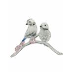 スワロフスキー SWAROVSKI 極美品 アオガラ Blue Tits 鳥 5004727 オブジェ 置物 クリスタル その他