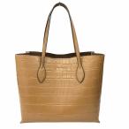 フルラ FURLA 美品 トートバッグ 手提げ エラ クロコ型押し 皮革 レザー WB00421 Q2R ベージュ レディース