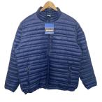 ショッピングpatagonia 未使用品 パタゴニア Patagonia タグ付 ウルトラライトダウンジャケット ブルゾン XL 青 ブルー 84755 メンズ