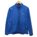 モンベル Montbell ライトシェルアウタージャケット ナイロンジャケット ブルゾン ジップアップ M 青 ブルー 1106647 ■MET2 メンズ